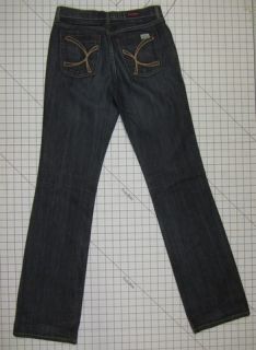 David Kahn 6 Stretch Boot Cut Straight Womens Jeans 3504