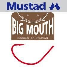 New Mustad Big Mouth Wide Gap Kahle Sea Fishing Hook 37753