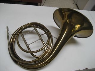 Very Good Karl Pfretzchner Single F French Horn Converted to Natural