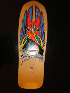 Natas Kaupas 1989 Skateboard Santa Monica Airlines EVIL CAT Awesome