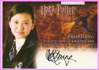 Harry Potter Cho Chang Katie Leung Autograph Auto GOF