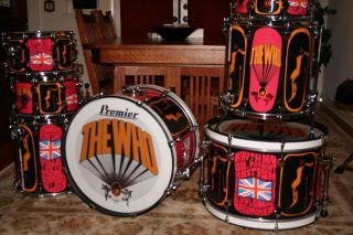 Spirit of Lily The Whos Keith Moon Commemorative Drum Set
