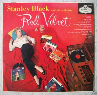 STANLEY BLACK Red Velvet VG+ Vinyl RARE Mono LP London Records UK ffrr