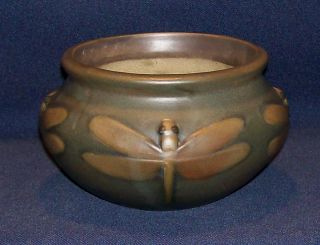 RARE Weller Kenova Dragonfly Bowl