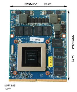 NVIDIA GeForce GTX 680M Kepler 4GB DDR5 1344 CUDA Cores MXM 3 0b VGA