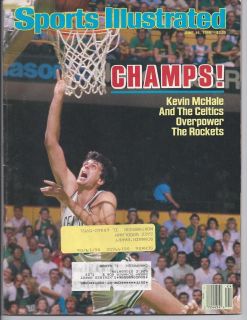 June 16 1986 Sports Illustrated Kevin McHale Celtics