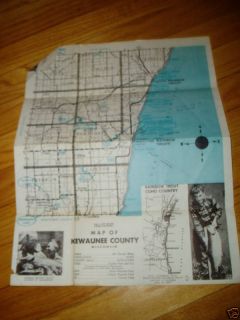 Kewaunee County Wisconsin Rainbow Trout Fishing Brochur