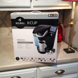 Keurig Platinum B70 Coffee Maker Digital 5 Cup Sizes 72 oz Reservoir