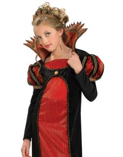 Red Vamptessa Vampire Evil Princess Kids Halloween Costume s L