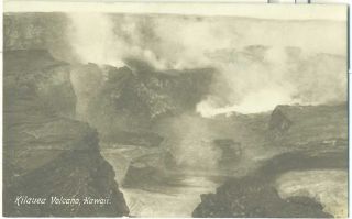 Hawaii Kilauea Volcano C 1910 Postcard