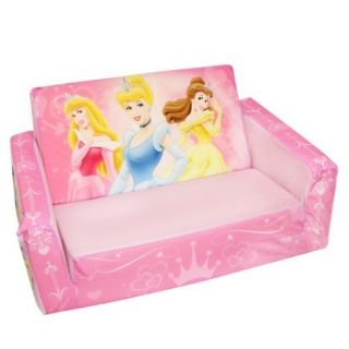 Marshmallow Fun Kids Room Furniture Flip Open Sofa Disney Princess