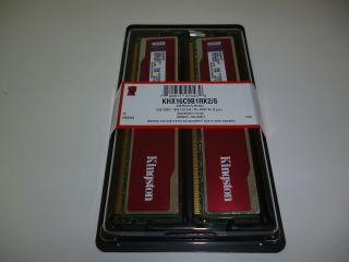 Kingston HyperX 8GB Memory DDR3 1600 RAM (2x4) KHX16C9B1RK2/8 Red New