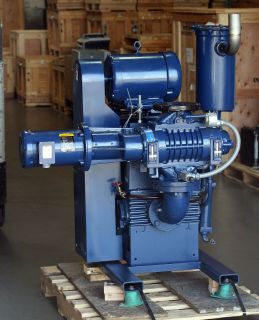 Kinney Tuthill KTC 112 w/ KMBD 400 Vacuum Piston Pump Rebuilt, 1 Year