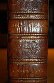 1683 Beautiful Binding King James Bible Apocrypha More