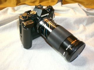 OM 2S Program 35mm Camera Auto Winder Kiron 28 105mm Lens