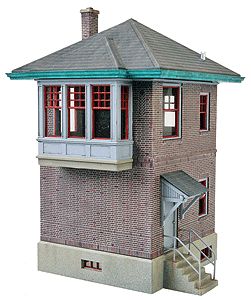 Tower Brick Flemish Bond Style Hip Roof Design Kit HO Scale