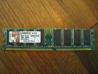 Kingston 256 MB Megabyte DDR SDRAM 266 PC 2100 RAM Memory 184 Pin