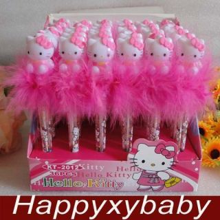 Wholesale Lots Hello Kitty Flash Light Ball Pen 36pcs 2012 New