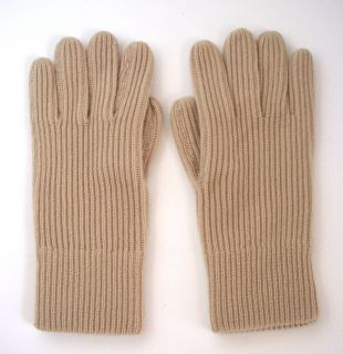 Malo Signature 100 Cashmere Knit Gloves New Italy