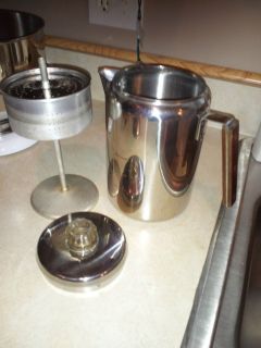 cup Stovetop Kobe stainless Coffee Maker Percolator, Excellent
