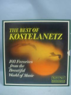 The Best of Kostelanetz by Columbia 1975 Boxed Set