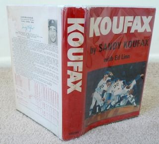 Sandy Koufax Koufax Signed 1966 1st DJ RARE