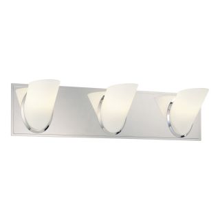 George Kovacs P5943 077 Modern Angle 3 Light Bathroom Vanity Wall