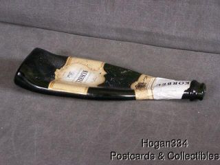 Vintage Melted Flattened Korbel California Champagne Brut Bottle Candy