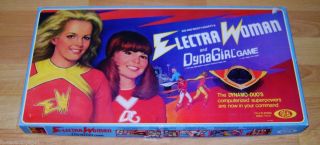 1977 SID MARTY KROFT ELECTRA WOMAN AND DYNA GIRL BOARD GAME RARE NICE
