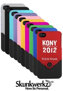 Personalized iPhone 4 4S Case Cover Kony 2012