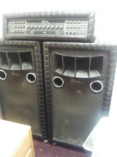 Vintage Kustom PA 300 Tuck Roll Amplifier System