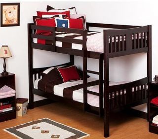 Twin Bunk Bed Set Children Kids Boys Loft Bedroom Furniture Brand New
