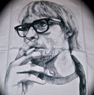 Kurt Cobain Nirvana Shirt Hysteric Chrome Tee Glamour Hearts L