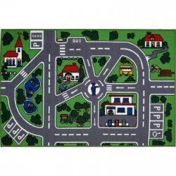 Fun Time Streets Accent Rug by La Rug ft 5019 96 5