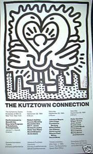 Kutztown Connection Keith Haring Signed