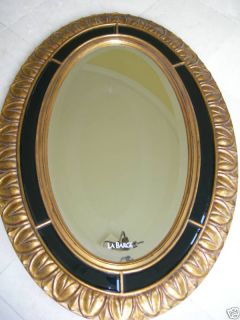 Maitland Smith Labarge Carved Antique Gold Wall Mirror