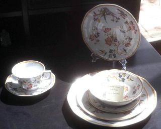 Ten(10) place Dining Set   DEVON ROSE pattern made by Wedgwood. Six(6
