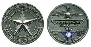 USAF Air Force Lackland AFB Texas Challenge Coin