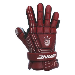 Brine King Superlight Lacrosse Gloves Maroon 13