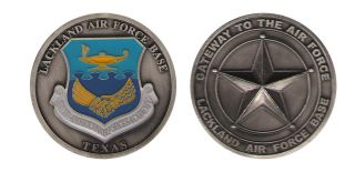 USAF Lackland Air Force Base Texas Challenge Coin