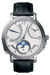 Maurice Lacroix Masterpiece Lune Retrograde Mens Wristwatch Model