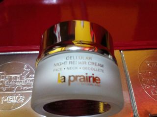La Prairie Cellular Night Repair Cream for Face Neck Decollete 15ml 0