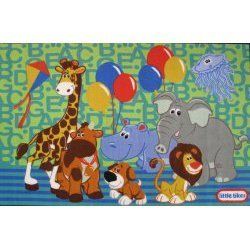 Tikes Party Animals Juvenile Accent Rug by La Rug Lt 11 3958