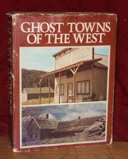Ghost Towns of The West Lambert Florin 1971 HB w DJ