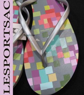 LESPORTSAC Clothing Clothes Lanai Pixel Rose Flip Flop Sandals 9 10