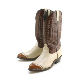 Laredo Flagstaff Western Cowboy Leather Boots Size 7 13