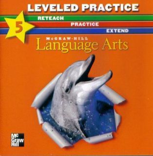 McGraw Hill Language Arts Leveled Practice Grade 5 PC