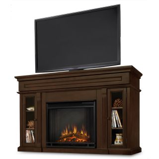 Real Flame LANNON ELECTRIC Fireplace Heater Dark Walnut or EXPRESSO