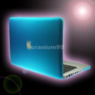 MacBook PRO Matte Hard Case Plastic Shell Laptop Notebook   AQUA BLUE