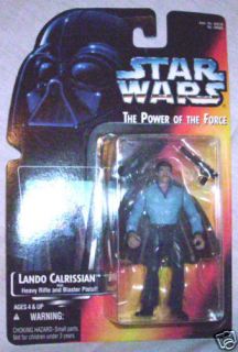 Star Wars POTF Lando Calrissian Red 1995